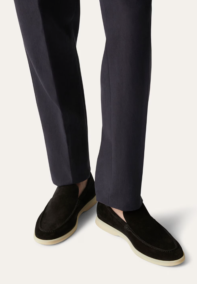 Loro piana walk Suede Noir