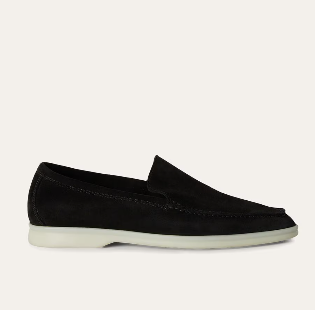 Loro piana walk Suede Noir