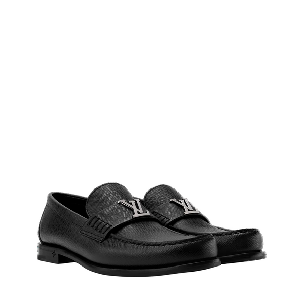 Mocassins Louis Vuitton - Major - Denim en Noir