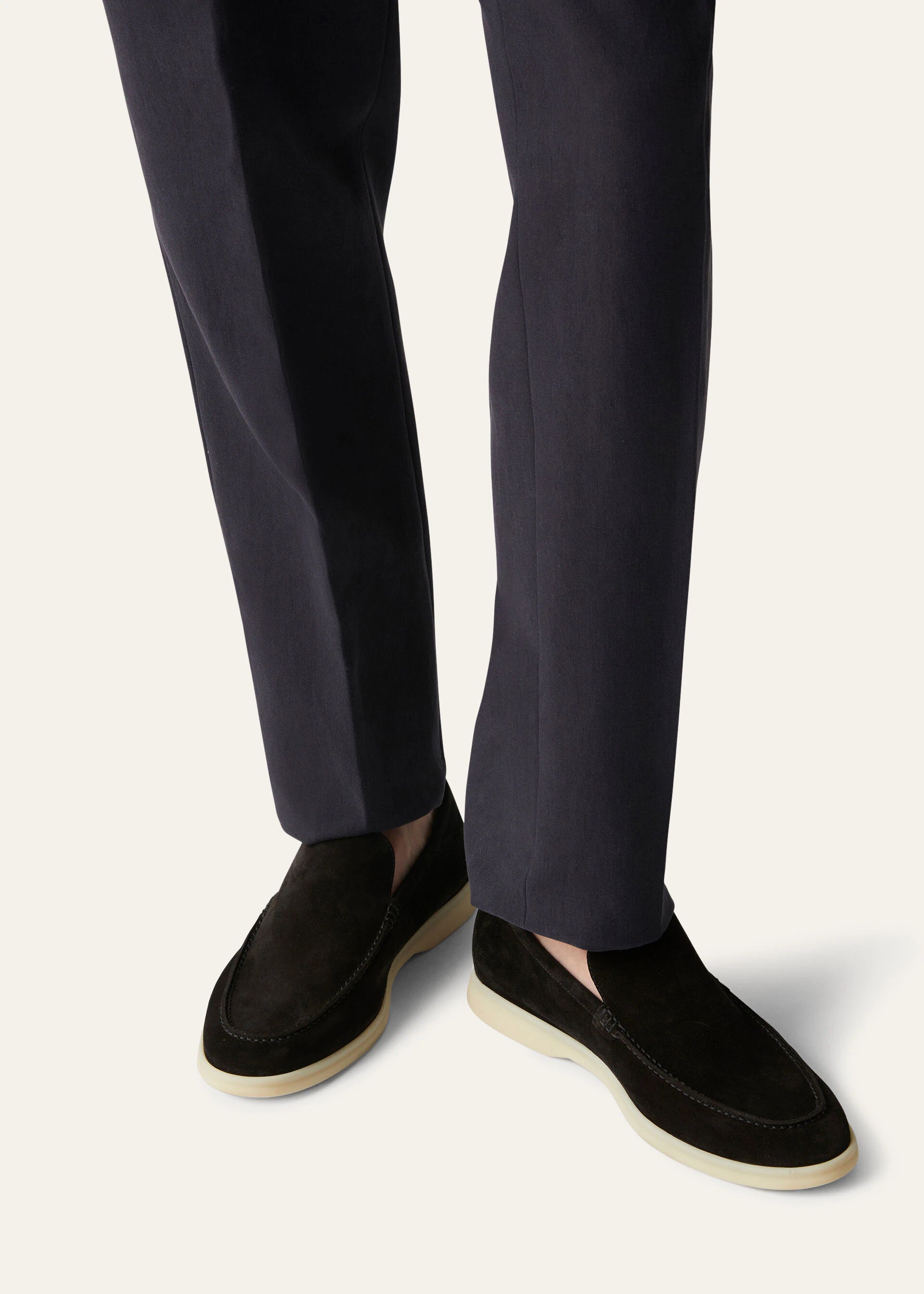 Loro piana Mocassins Summer Walk Black