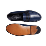 Mocassins J. M WESTON - 180 - Bleu Marine