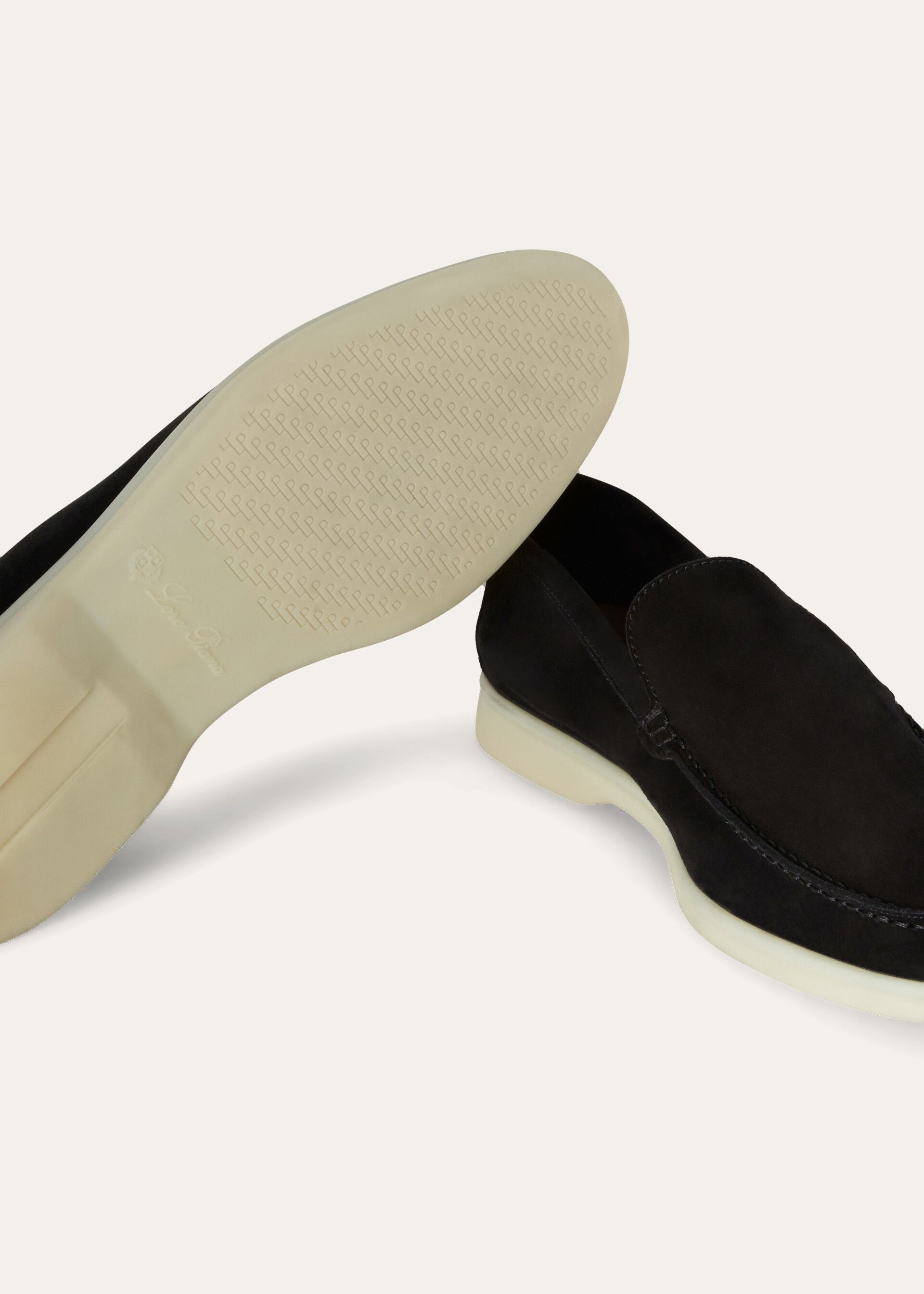Loro piana Mocassins Summer Walk Black