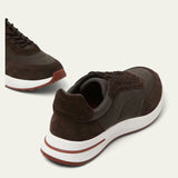 Espadrilles Loro Piana - Week End Walk Microfibre Storm System - Marron Foncé