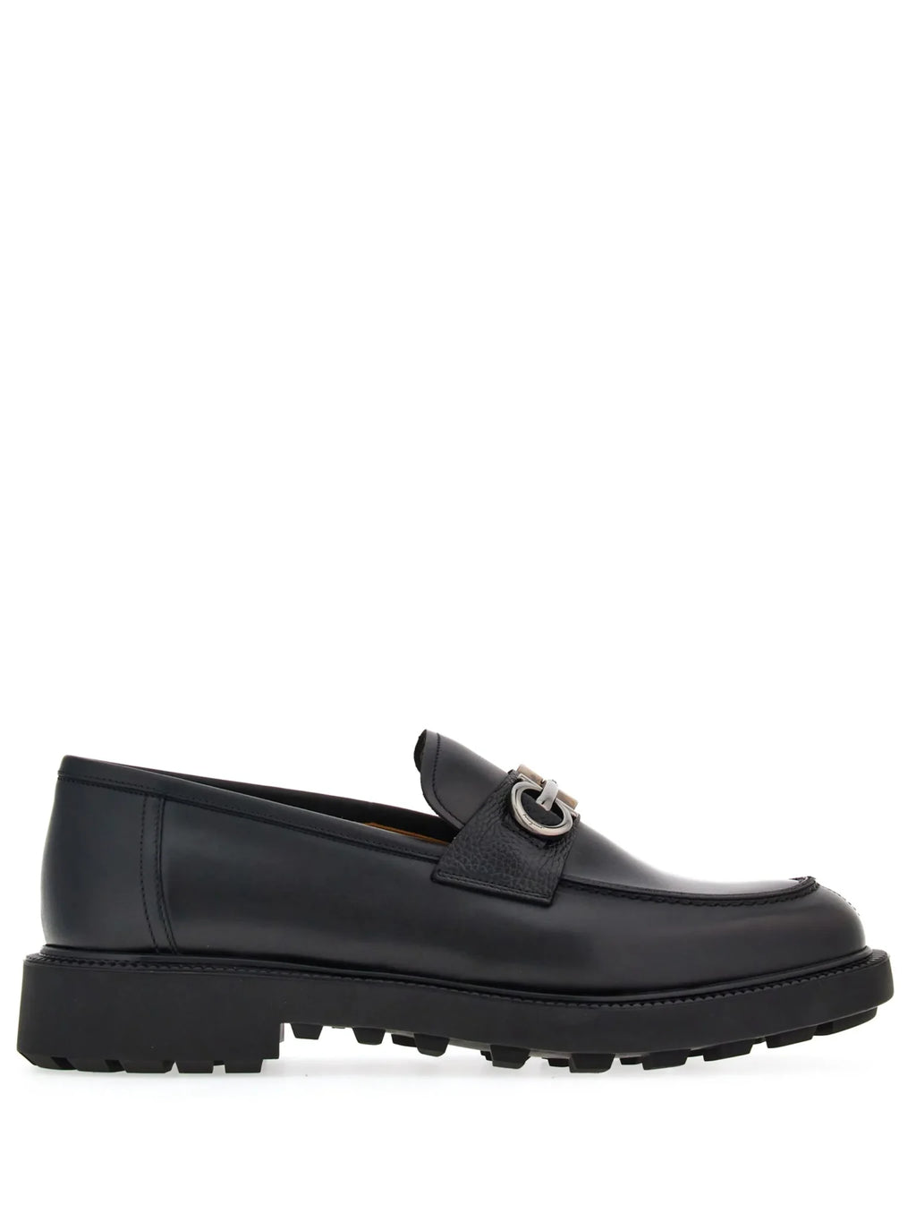 MOCASSINS FERRAGAMO EN CUIR A PLAQUE GANCINI