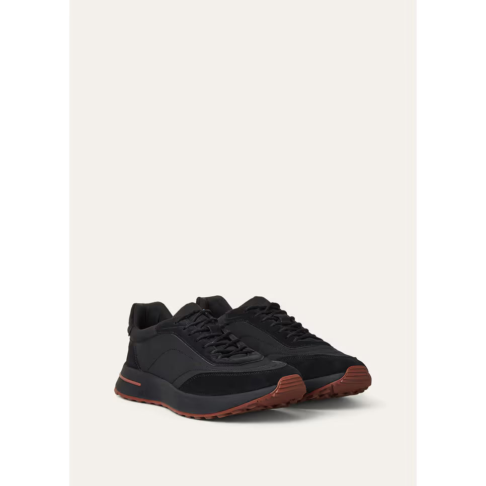 Espadrilles Loro Piana - Week End Walk Microfibre Storm System - Full Noir