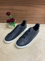 Espadrilles Zegna - Triple Stitch™ SECONDSKIN - Bleues