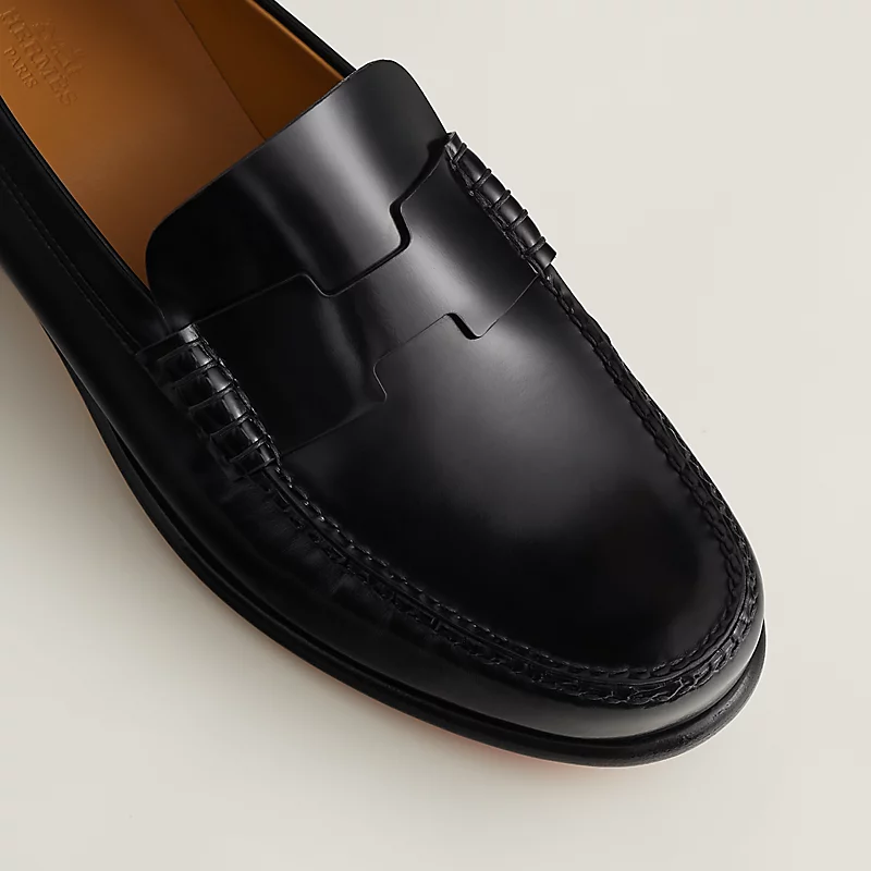 MOCASSINS HERMES KENNEDY EN NOIR
