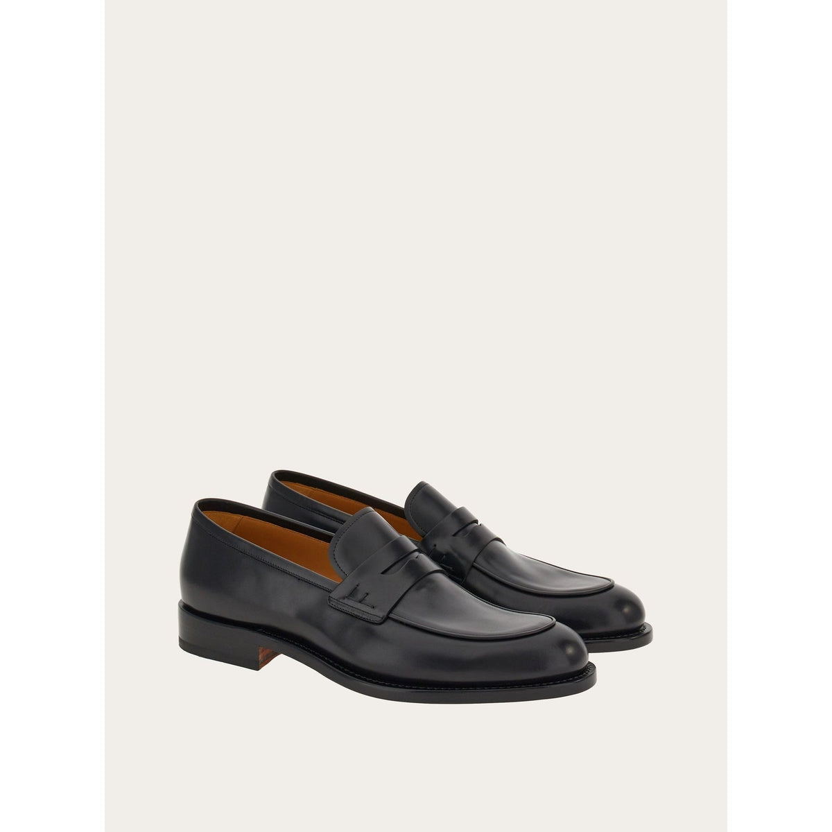Mocassins Ferragamo - Tramezza Penny - Noir