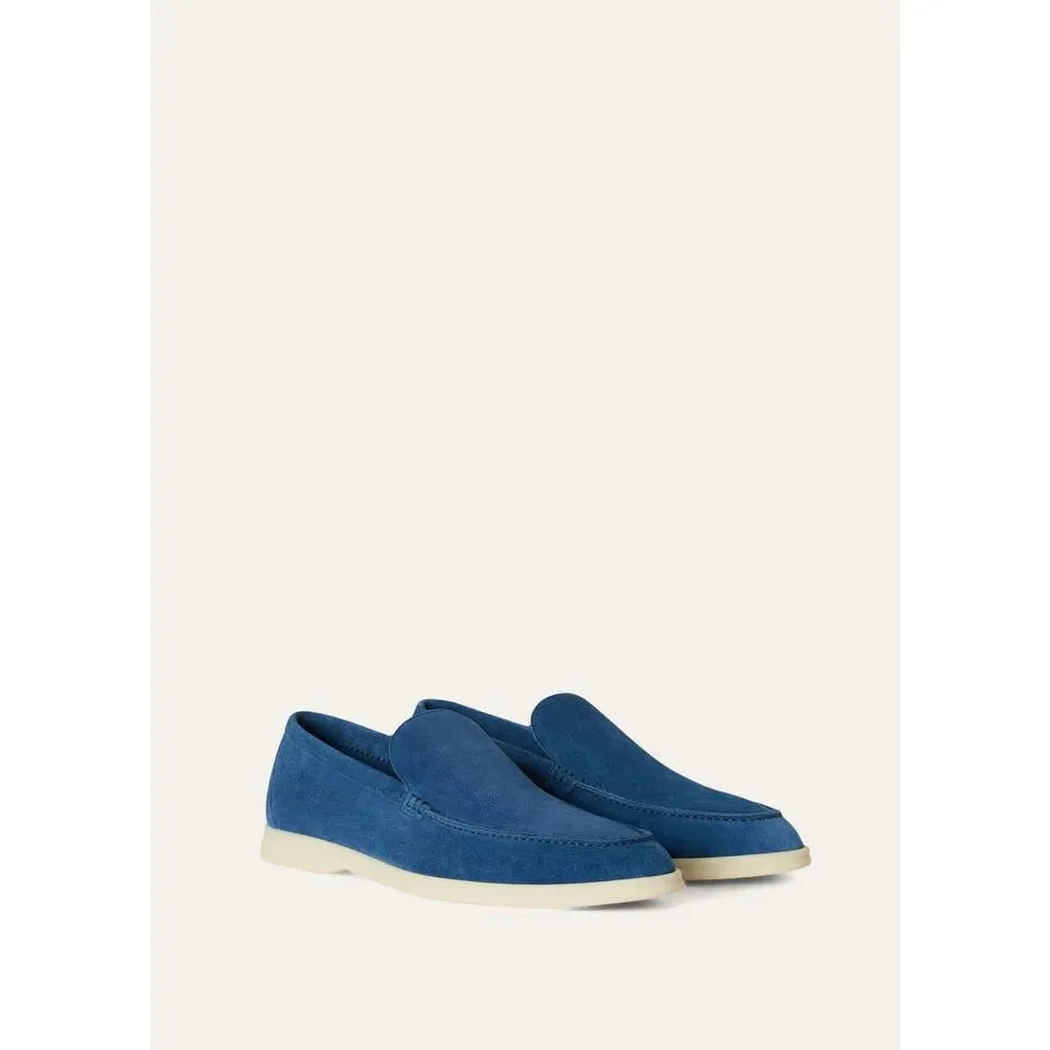 Mocassins Loro piana - Summer Walk Loafer - Bleu