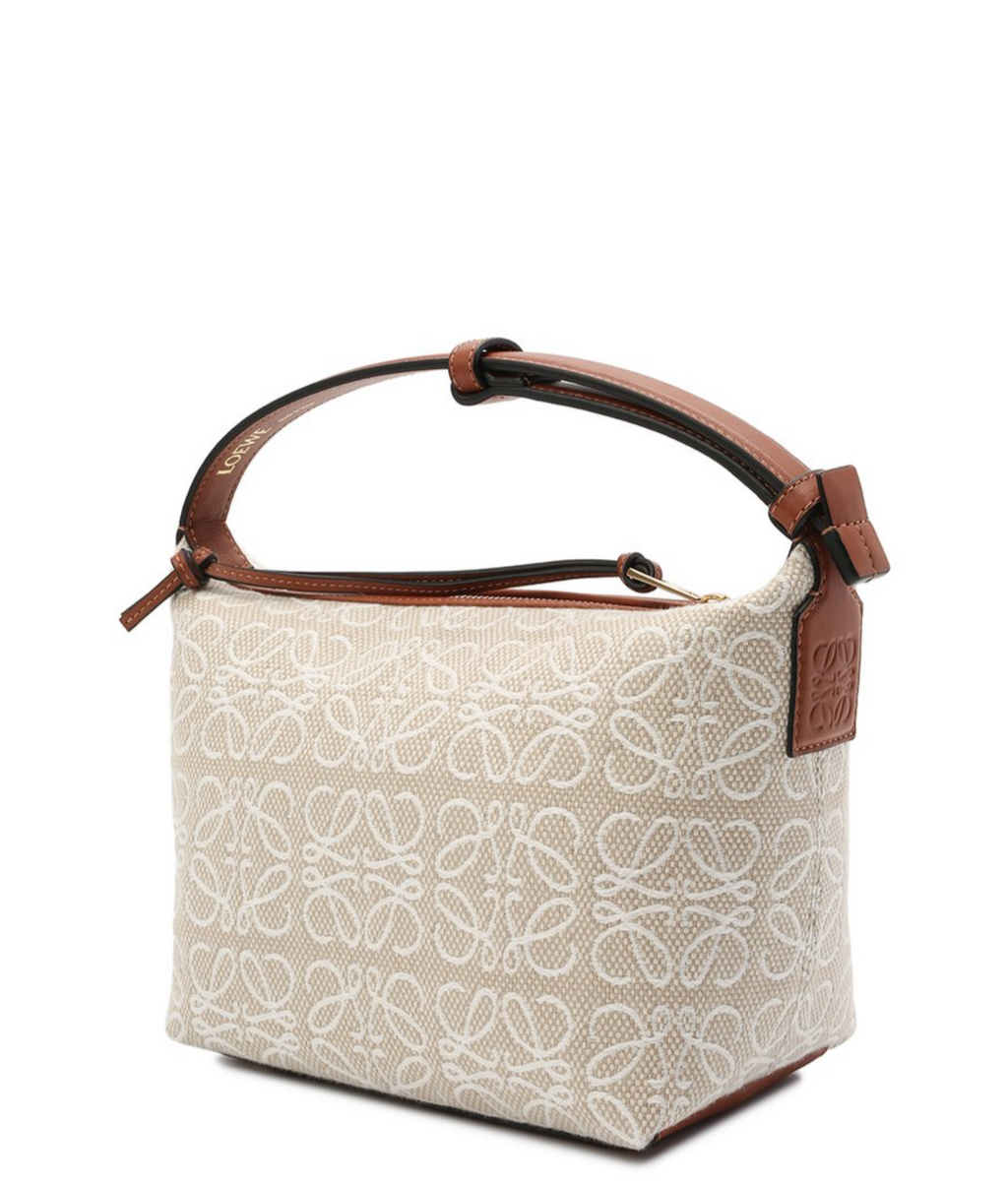 LOEWE - Sac à main en toile Cubi