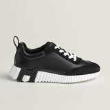 Espadrilles Hermes - Bouncing - Noir/Blanc