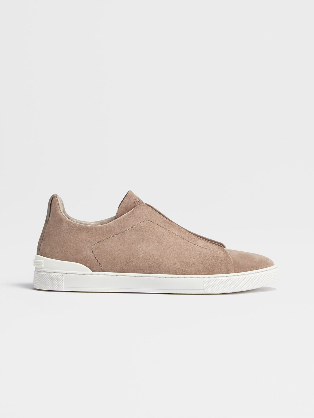 BASKETS ZEGNA TRIPLE STITCH™ EN DAIM BEIGE