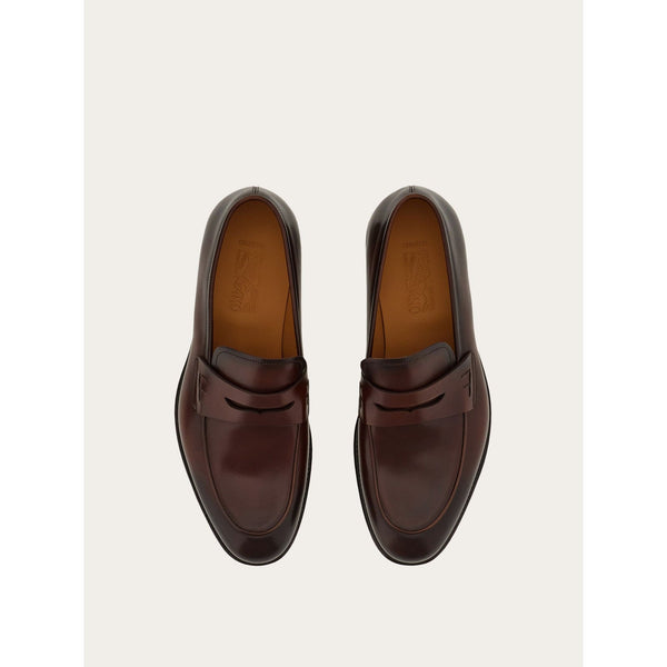 Mocassins Ferragamo - Tramezza Penny - Marron