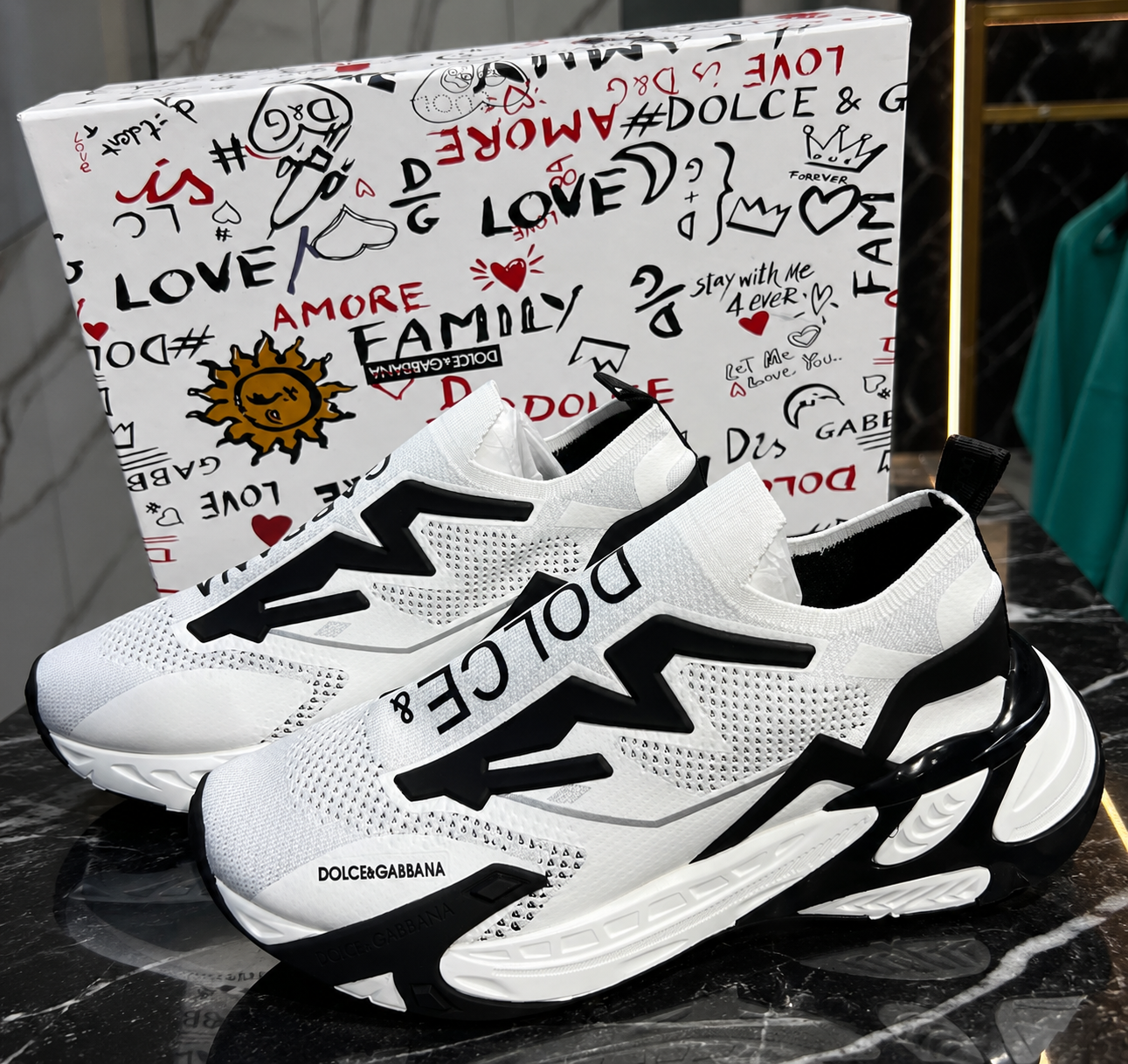 Dolce & Gabbana Leather sneakers