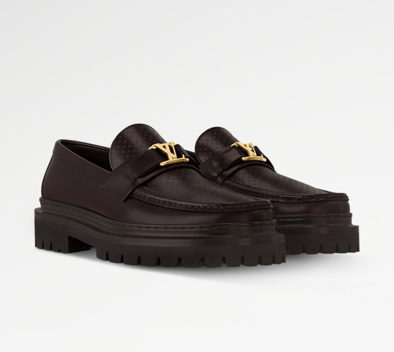 Mocassin Major Louis vuitton Brown