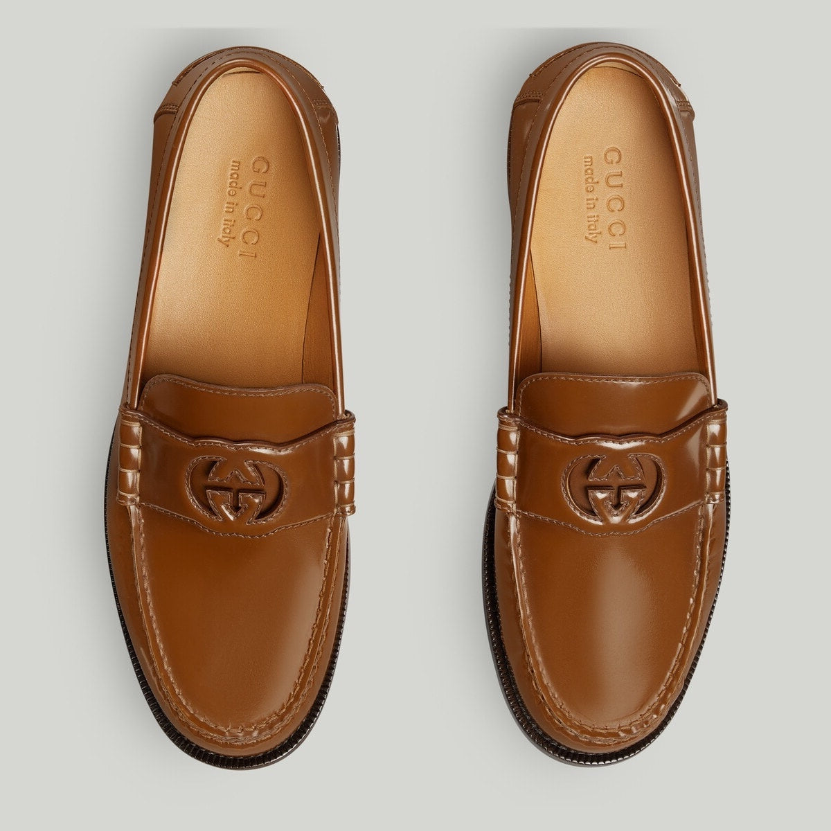 Mocassin Gucci's loafers brown