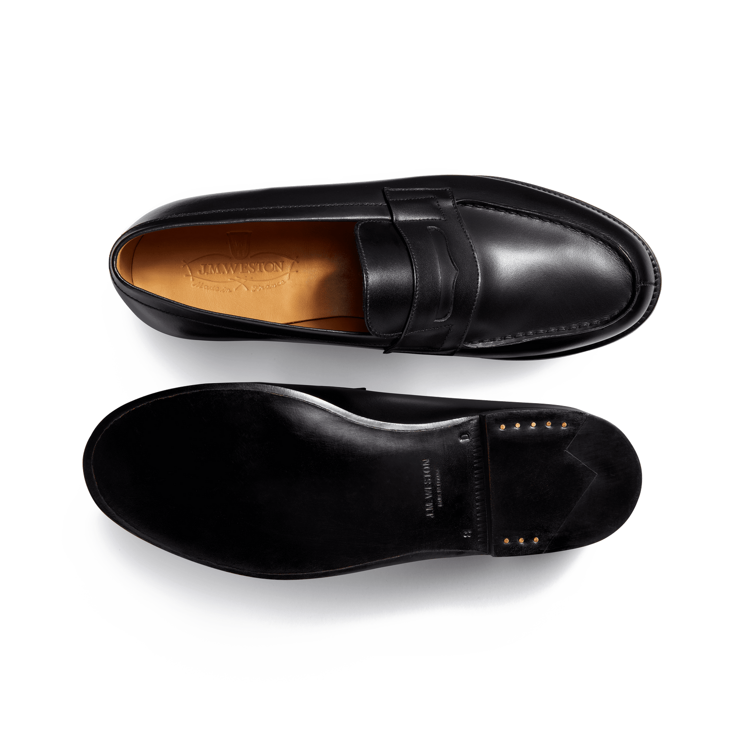 MOCASSIN J.M WESTON 180 EN NOIR